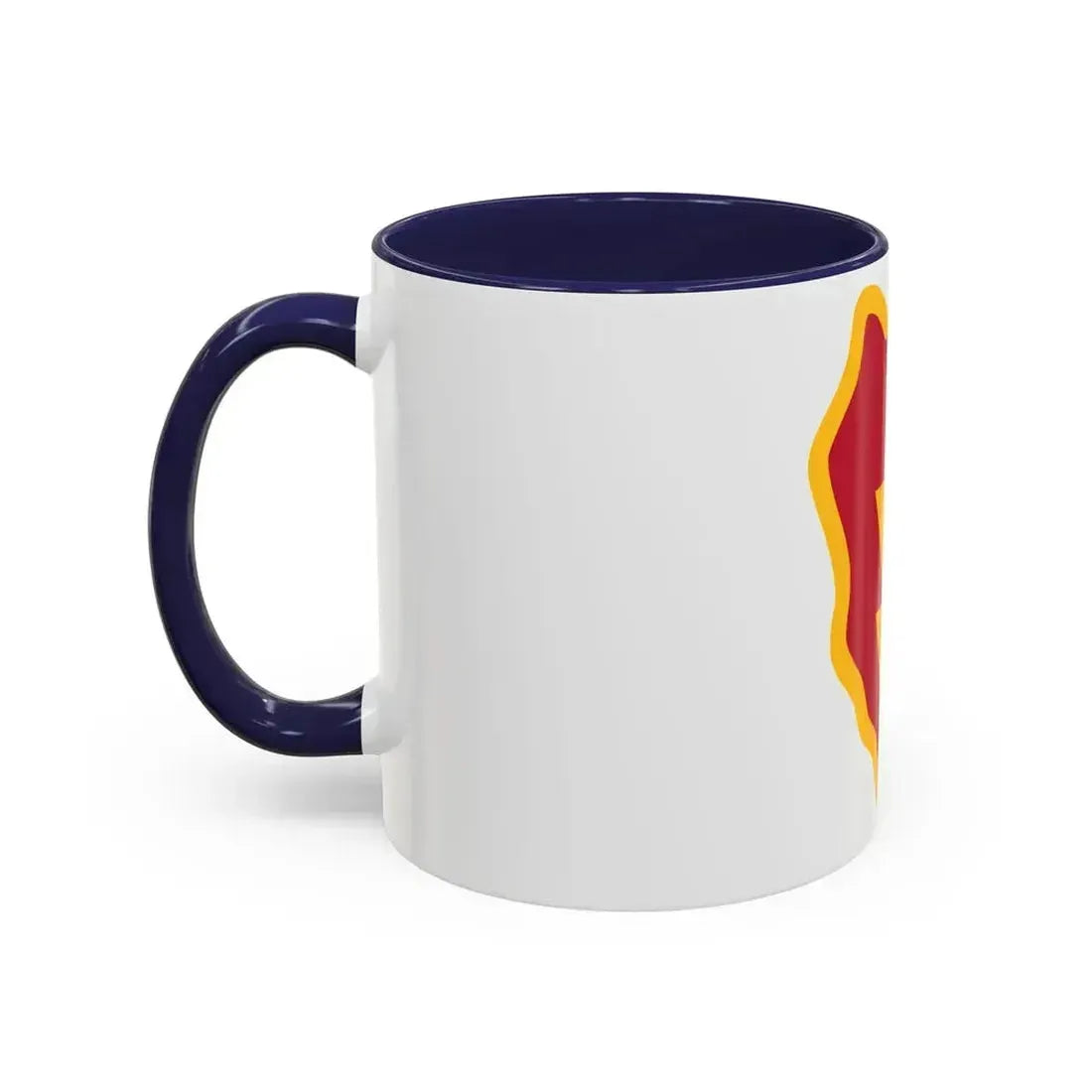 25th Infantry Division shoulder sleeve insignia (U.S. Army) Accent Coffee Mug - Go Mug Yourself
