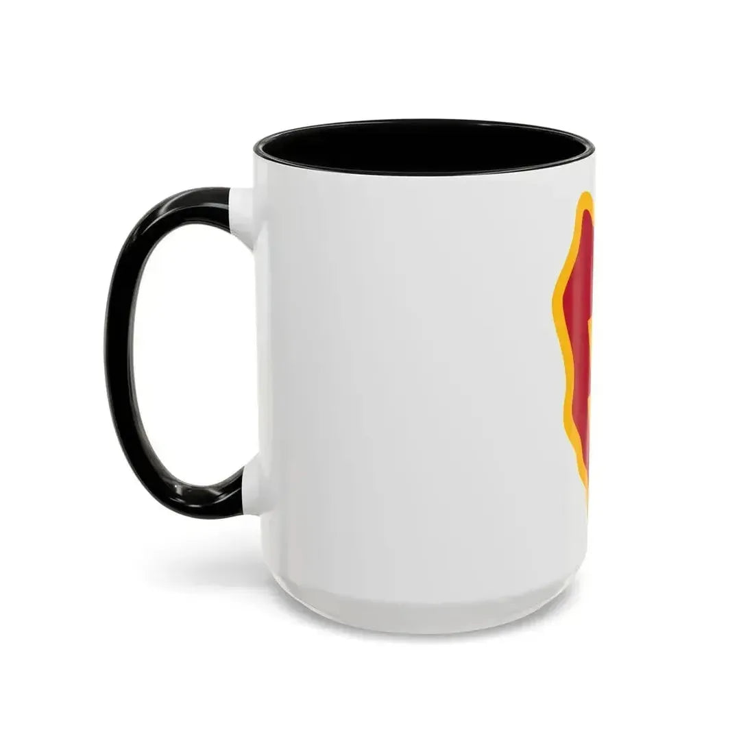 25th Infantry Division shoulder sleeve insignia (U.S. Army) Accent Coffee Mug - Go Mug Yourself