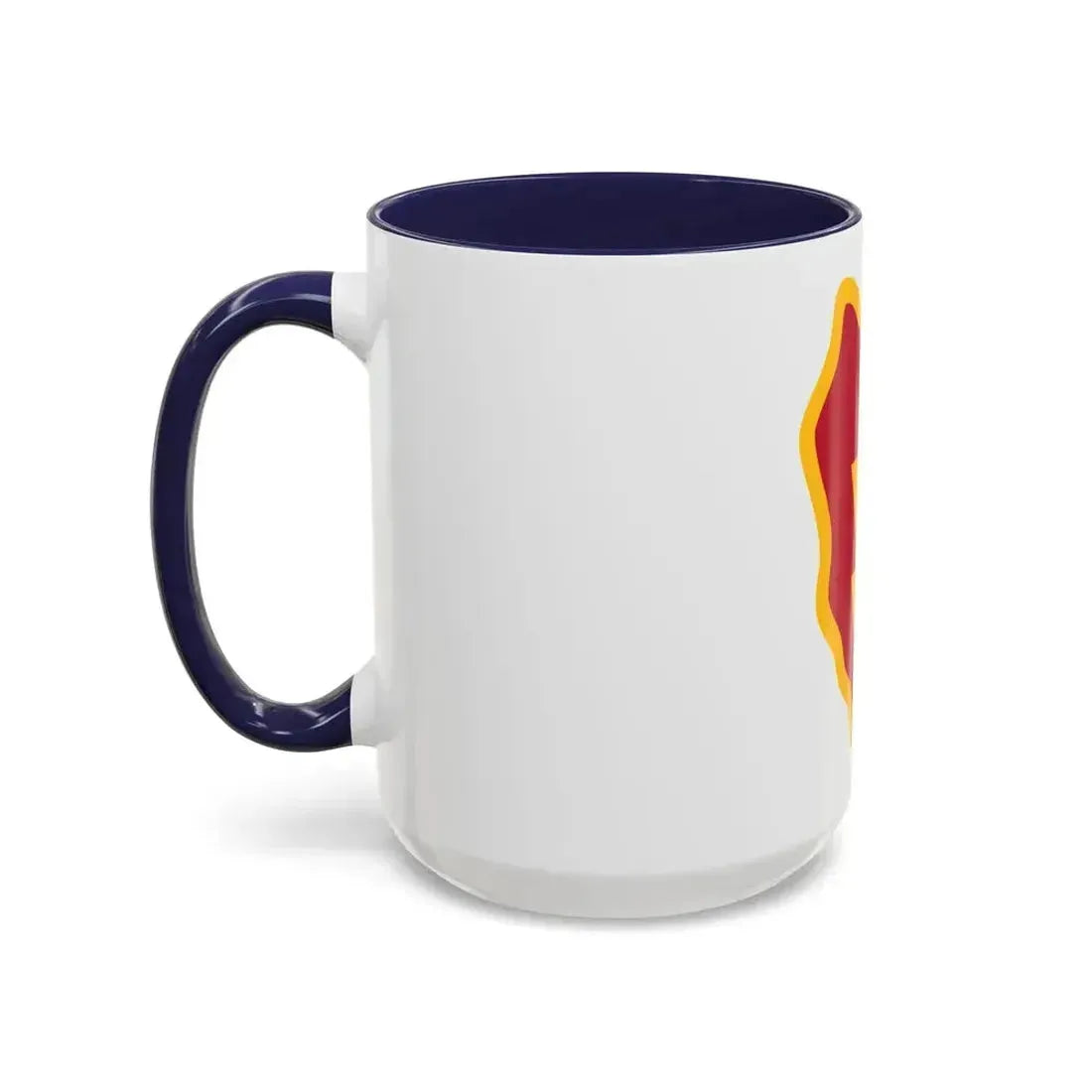 25th Infantry Division shoulder sleeve insignia (U.S. Army) Accent Coffee Mug - Go Mug Yourself