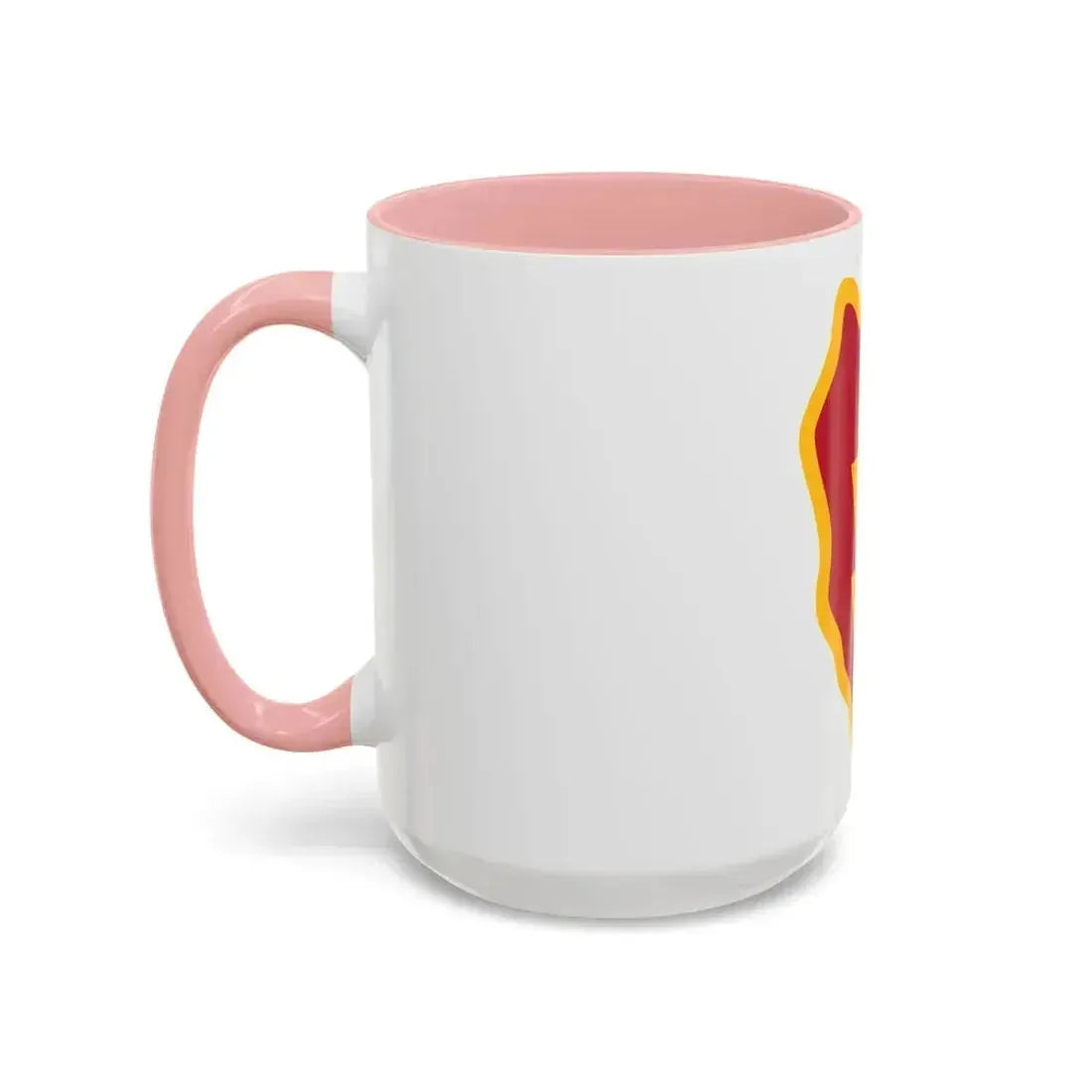 25th Infantry Division shoulder sleeve insignia (U.S. Army) Accent Coffee Mug - Go Mug Yourself