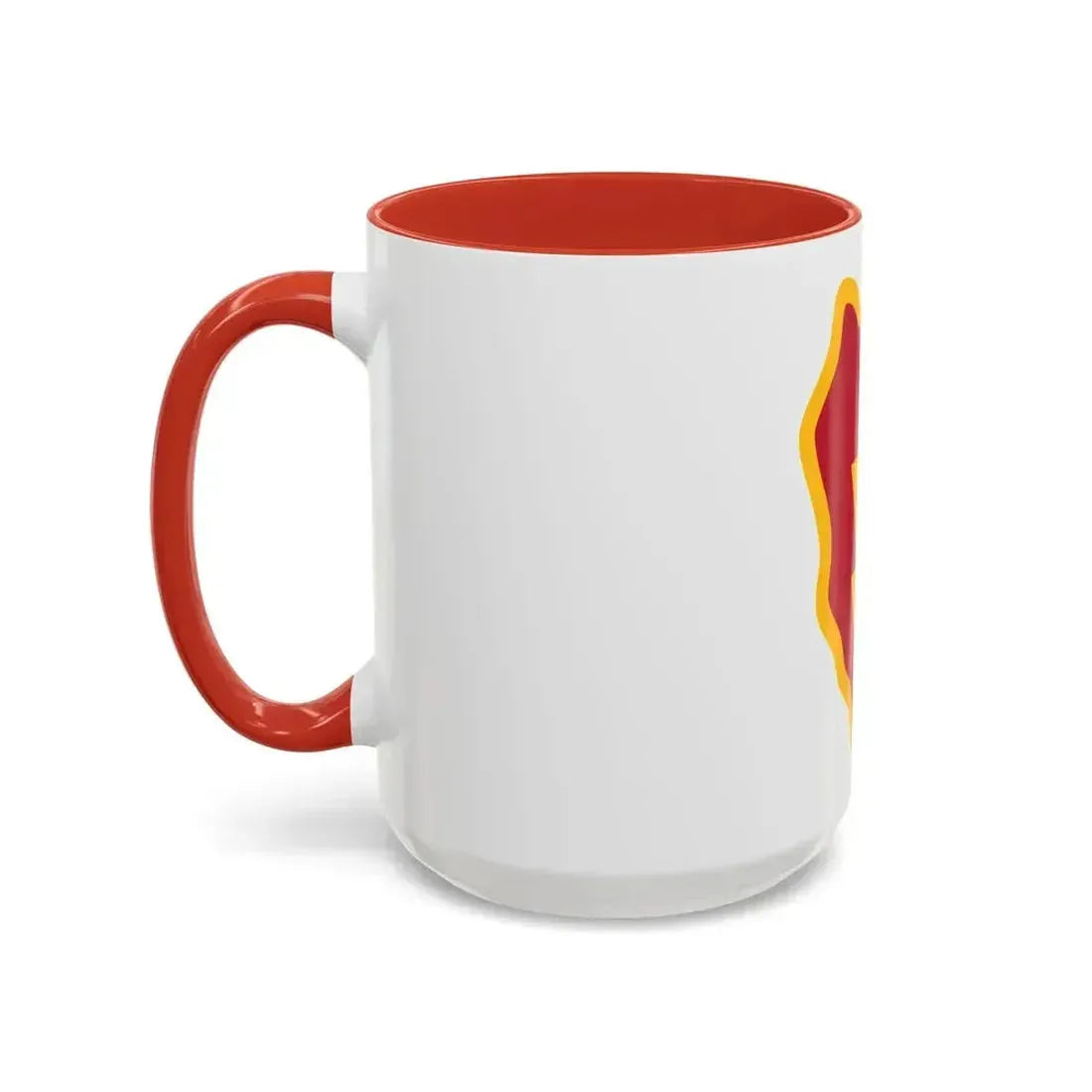 25th Infantry Division shoulder sleeve insignia (U.S. Army) Accent Coffee Mug - Go Mug Yourself