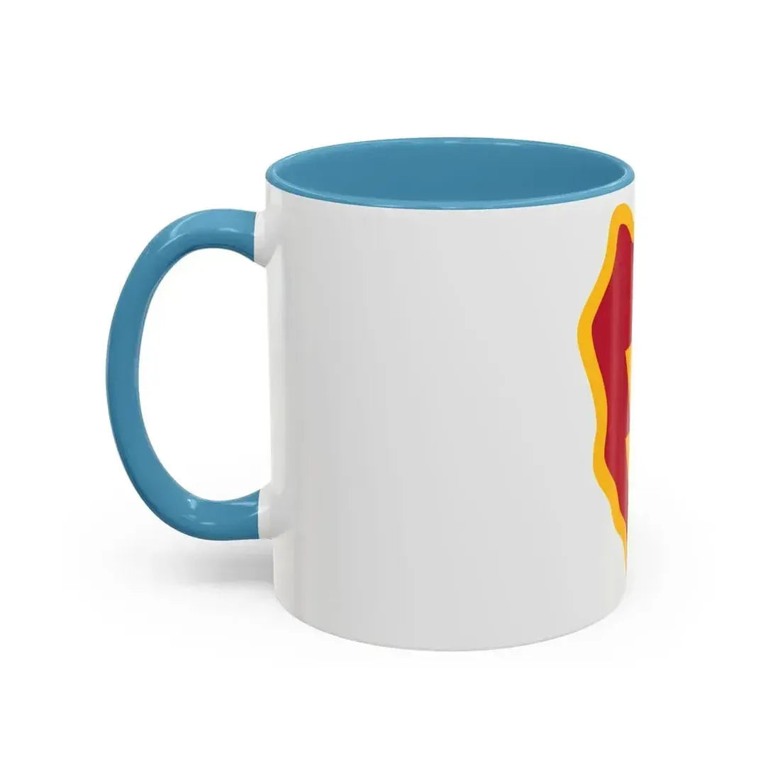25th Infantry Division shoulder sleeve insignia (U.S. Army) Accent Coffee Mug - Go Mug Yourself