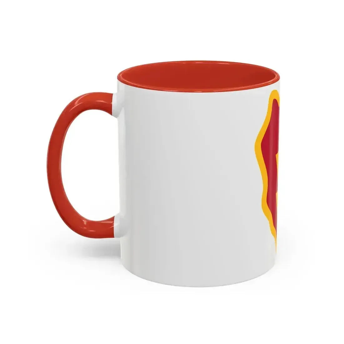25th Infantry Division shoulder sleeve insignia (U.S. Army) Accent Coffee Mug - Go Mug Yourself
