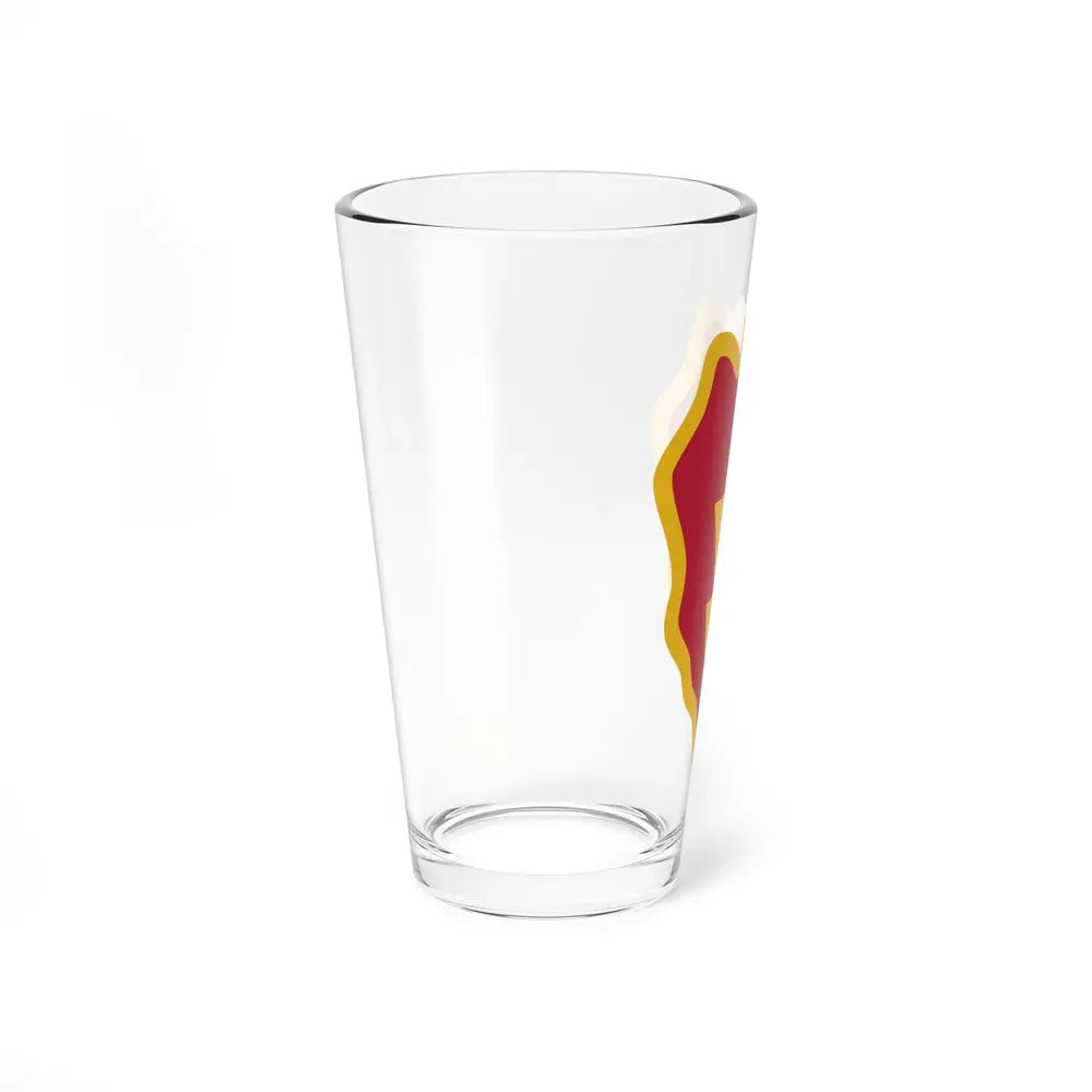 25th Infantry Division shoulder sleeve insignia (U.S. Army) Pint Glass 16oz - Go Mug Yourself