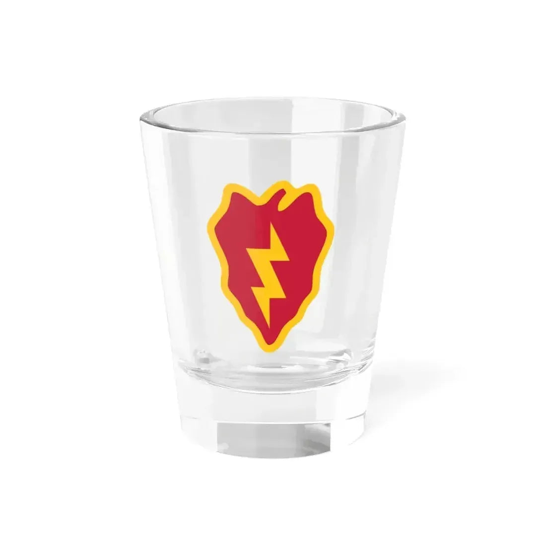 25th Infantry Division shoulder sleeve insignia (U.S. Army) Shot Glass 1.5oz 1.5oz - Go Mug Yourself