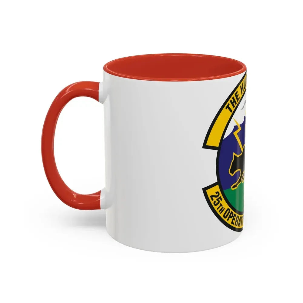 25th Operational Weather Squadron (U.S. Air Force) Accent Coffee Mug - Go Mug Yourself