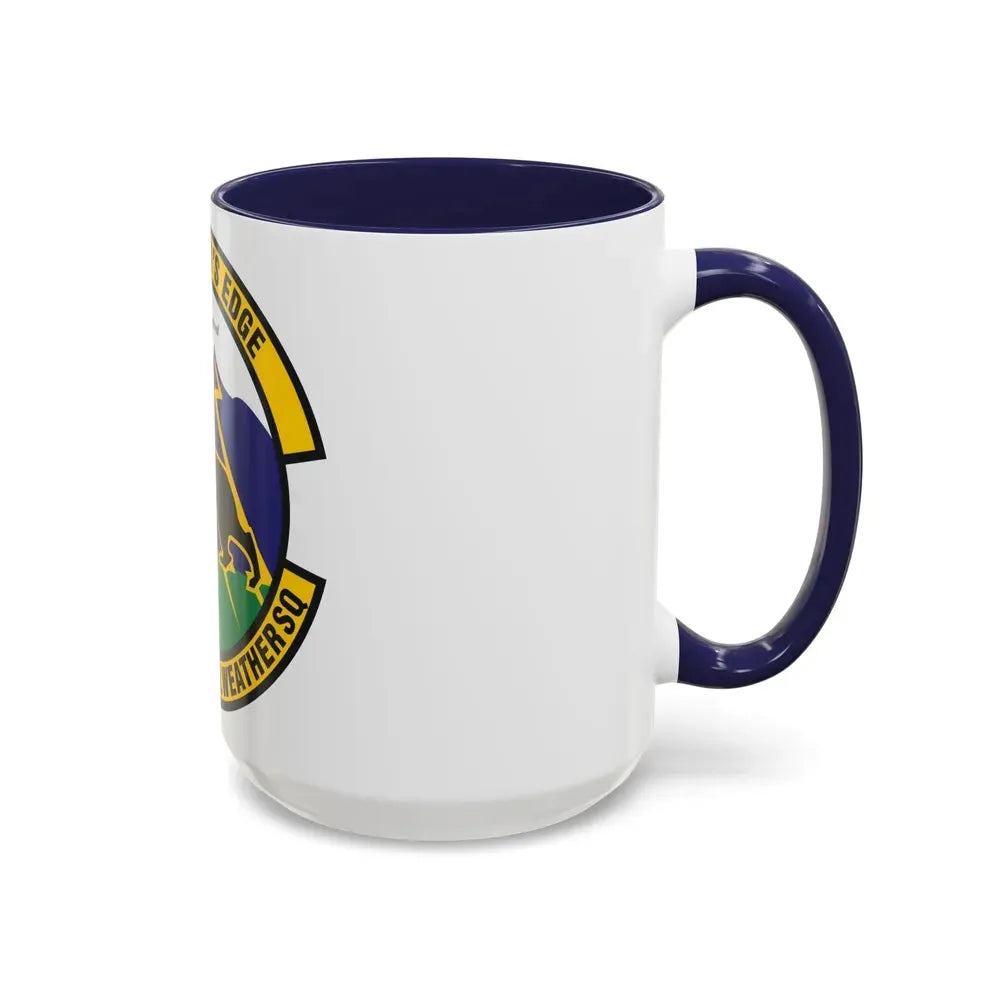 25th Operational Weather Squadron (U.S. Air Force) Accent Coffee Mug - Go Mug Yourself
