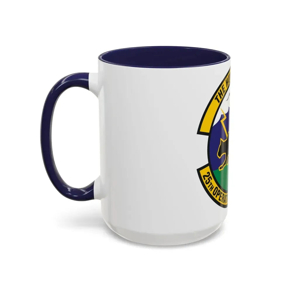 25th Operational Weather Squadron (U.S. Air Force) Accent Coffee Mug - Go Mug Yourself