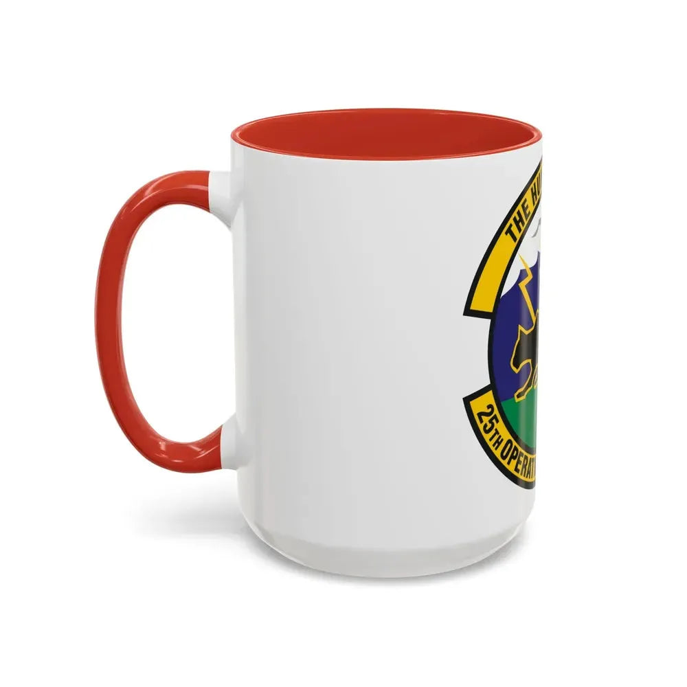 25th Operational Weather Squadron (U.S. Air Force) Accent Coffee Mug - Go Mug Yourself