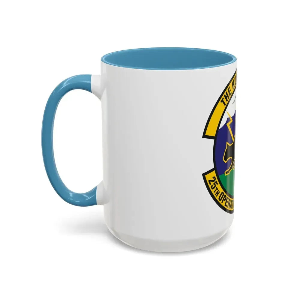 25th Operational Weather Squadron (U.S. Air Force) Accent Coffee Mug - Go Mug Yourself