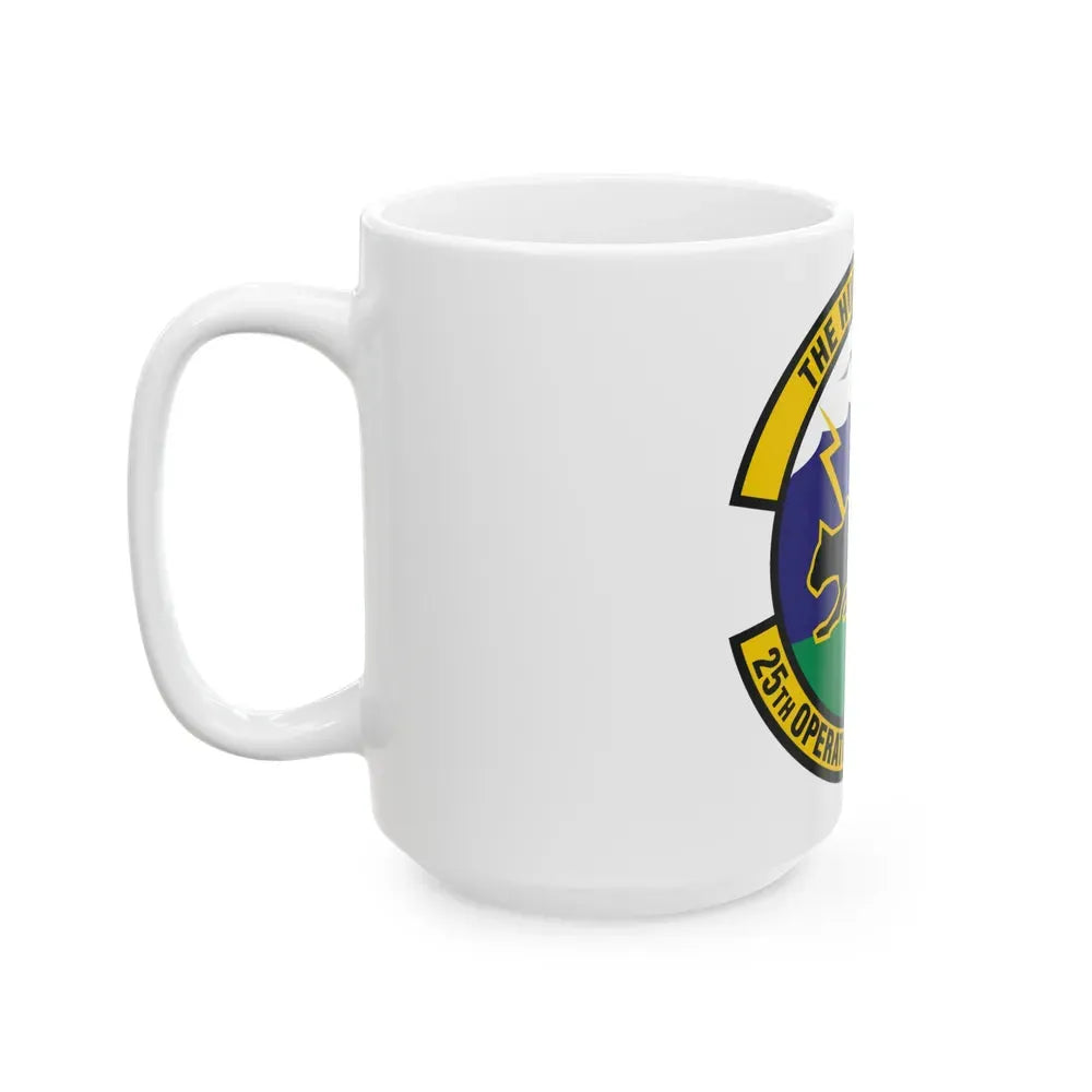 25th Operational Weather Squadron (U.S. Air Force) White Coffee Mug - Go Mug Yourself