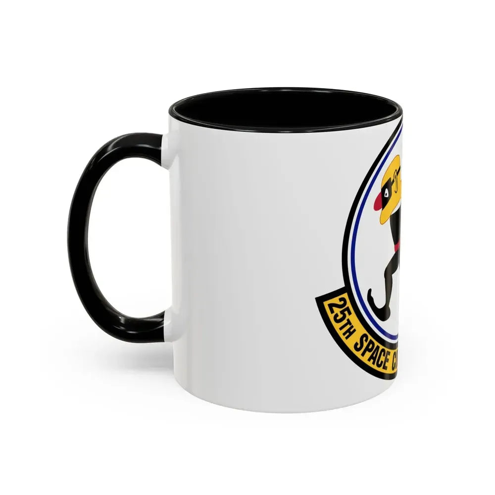 25th Space Control Tactics Squadron (U.S. Air Force) Accent Coffee Mug - Go Mug Yourself