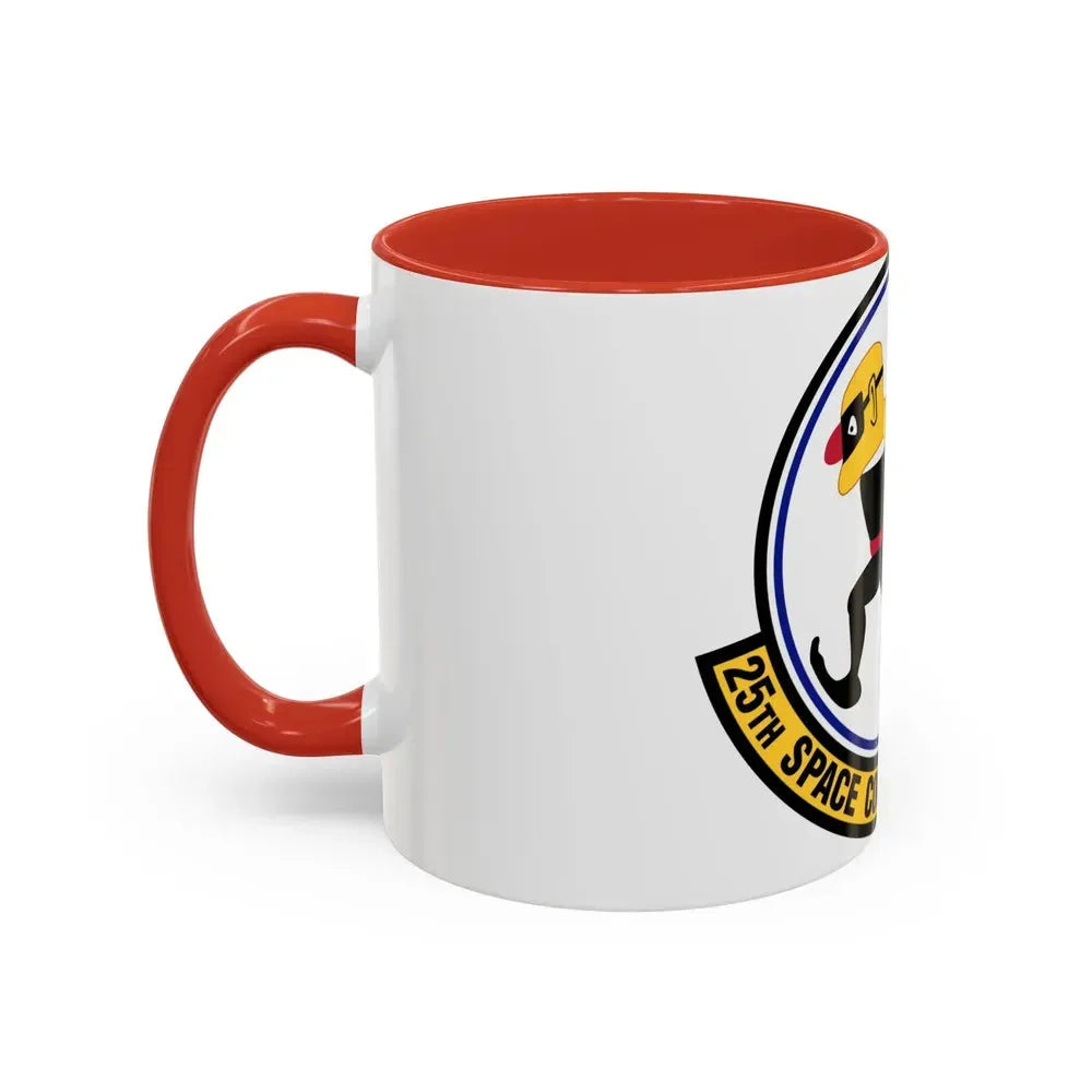 25th Space Control Tactics Squadron (U.S. Air Force) Accent Coffee Mug - Go Mug Yourself