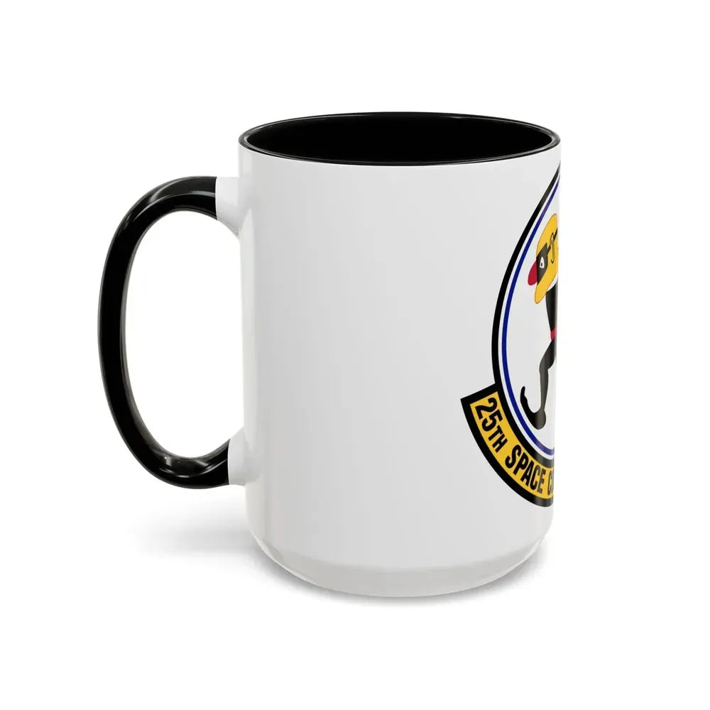 25th Space Control Tactics Squadron (U.S. Air Force) Accent Coffee Mug - Go Mug Yourself