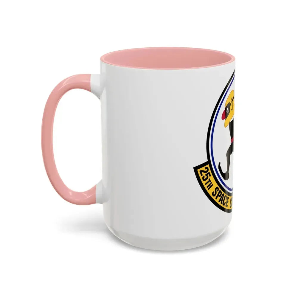 25th Space Control Tactics Squadron (U.S. Air Force) Accent Coffee Mug - Go Mug Yourself