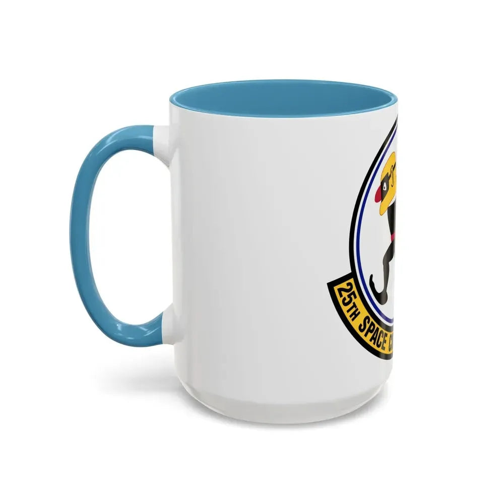25th Space Control Tactics Squadron (U.S. Air Force) Accent Coffee Mug - Go Mug Yourself