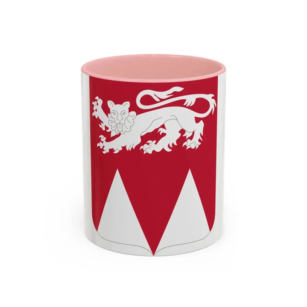 26 Engineer Battalion 2 (U.S. Army) Accent Coffee Mug 11oz Pink - Go Mug Yourself
