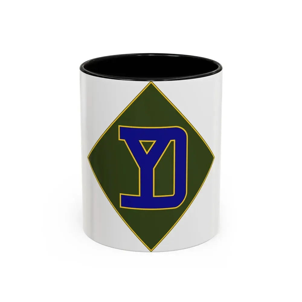 26 Maneuver Enhancement Brigade (U.S. Army) Accent Coffee Mug 11oz Black - Go Mug Yourself