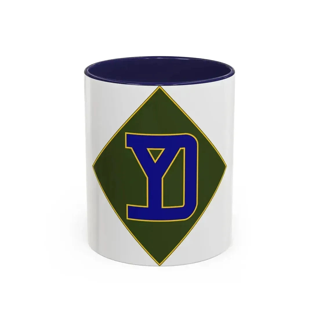 26 Maneuver Enhancement Brigade (U.S. Army) Accent Coffee Mug 11oz Navy - Go Mug Yourself