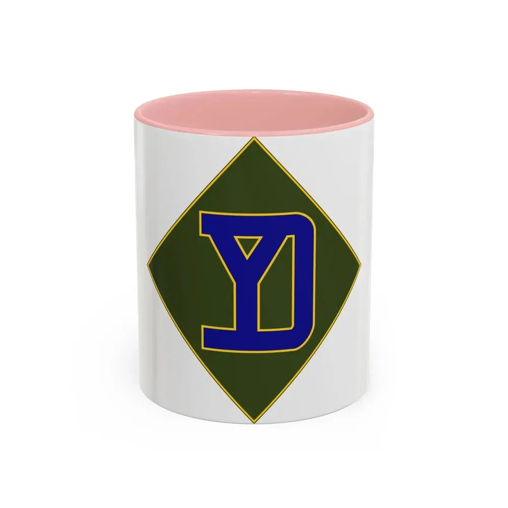 26 Maneuver Enhancement Brigade (U.S. Army) Accent Coffee Mug 11oz Pink - Go Mug Yourself