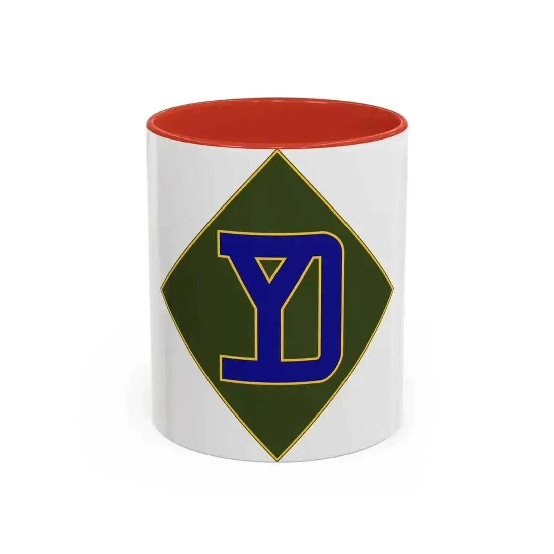 26 Maneuver Enhancement Brigade (U.S. Army) Accent Coffee Mug 11oz Red - Go Mug Yourself