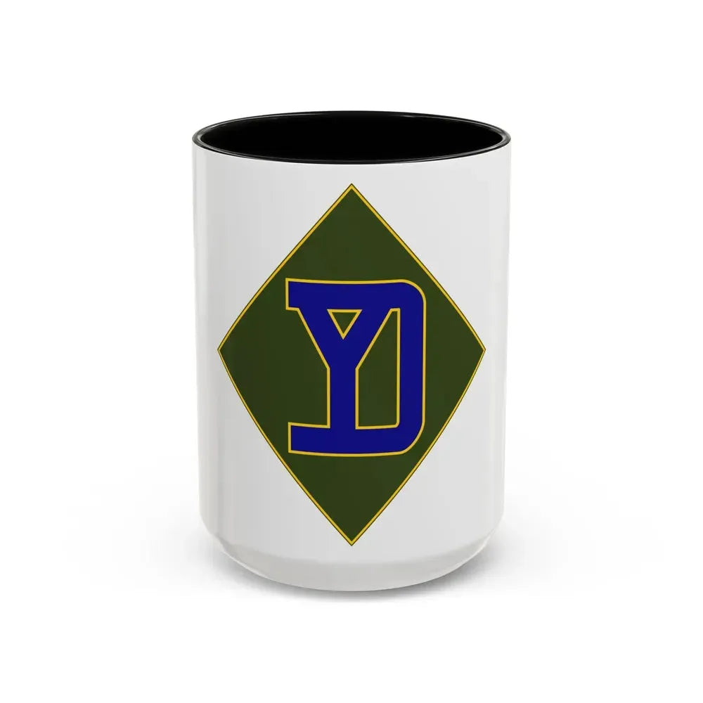 26 Maneuver Enhancement Brigade (U.S. Army) Accent Coffee Mug 15oz Black - Go Mug Yourself
