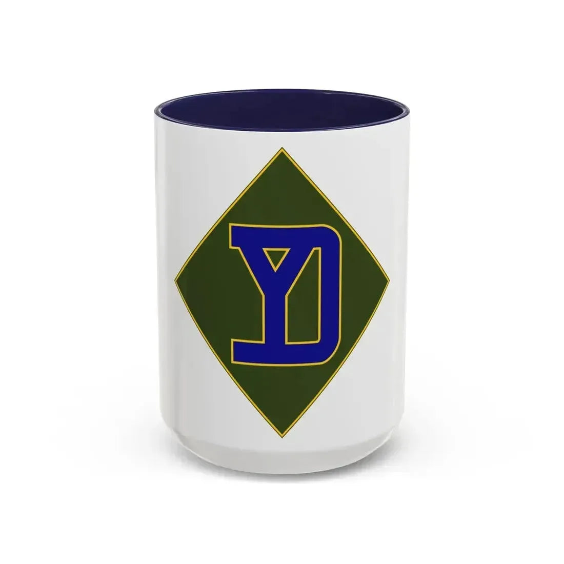26 Maneuver Enhancement Brigade (U.S. Army) Accent Coffee Mug 15oz Navy - Go Mug Yourself
