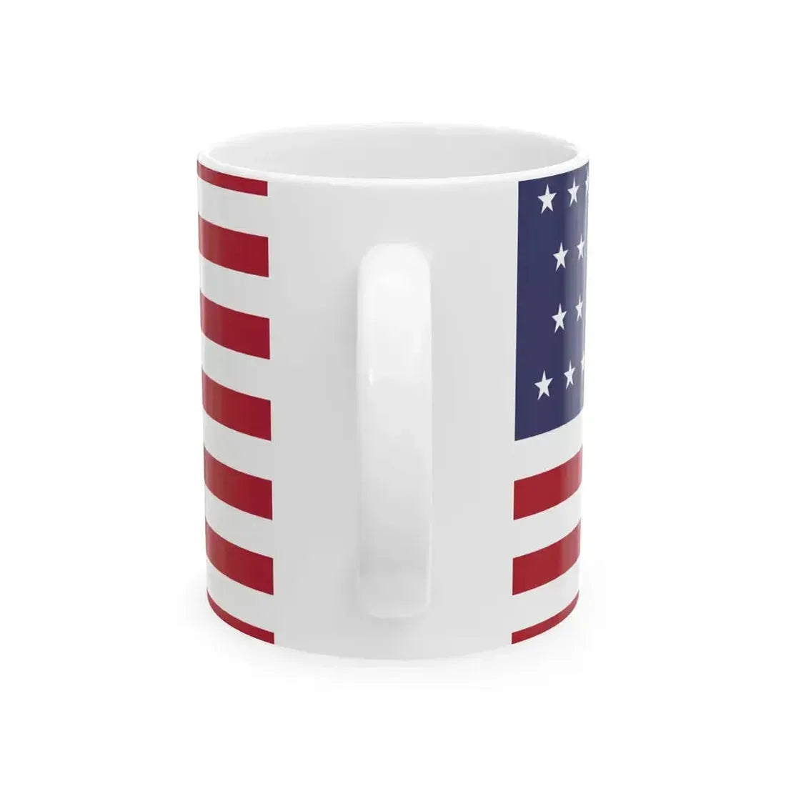 26 Star US Flag (United States) White Coffee Mug - Go Mug Yourself
