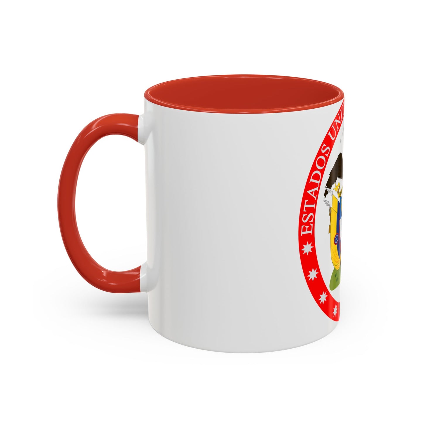 Coat of arms of the United States of Colombia - Accent Coffee Mug