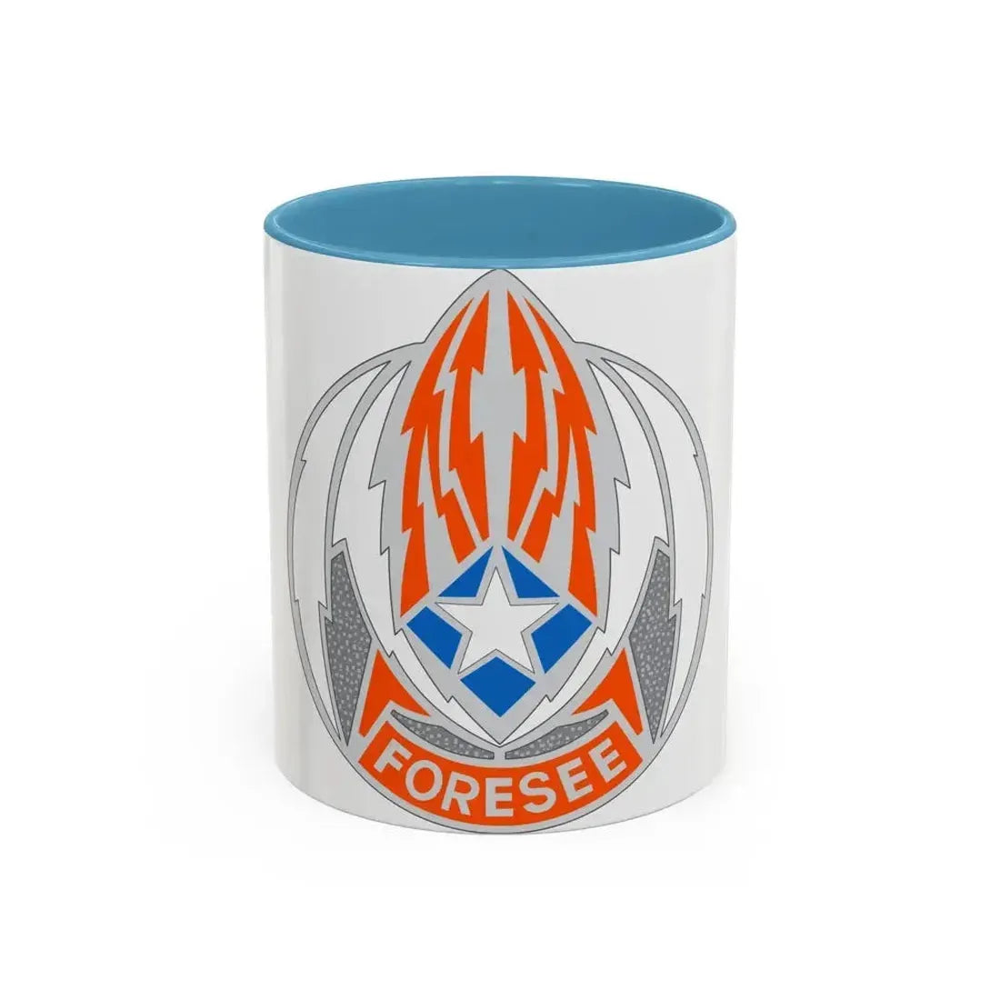 261 Signal Brigade 2 (U.S. Army) Accent Coffee Mug 11oz Light Blue - Go Mug Yourself