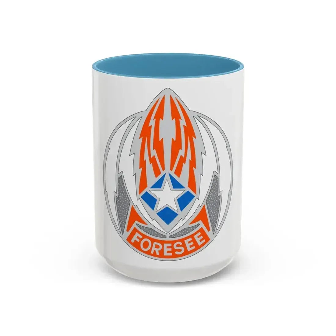 261 Signal Brigade 2 (U.S. Army) Accent Coffee Mug 15oz Light Blue - Go Mug Yourself