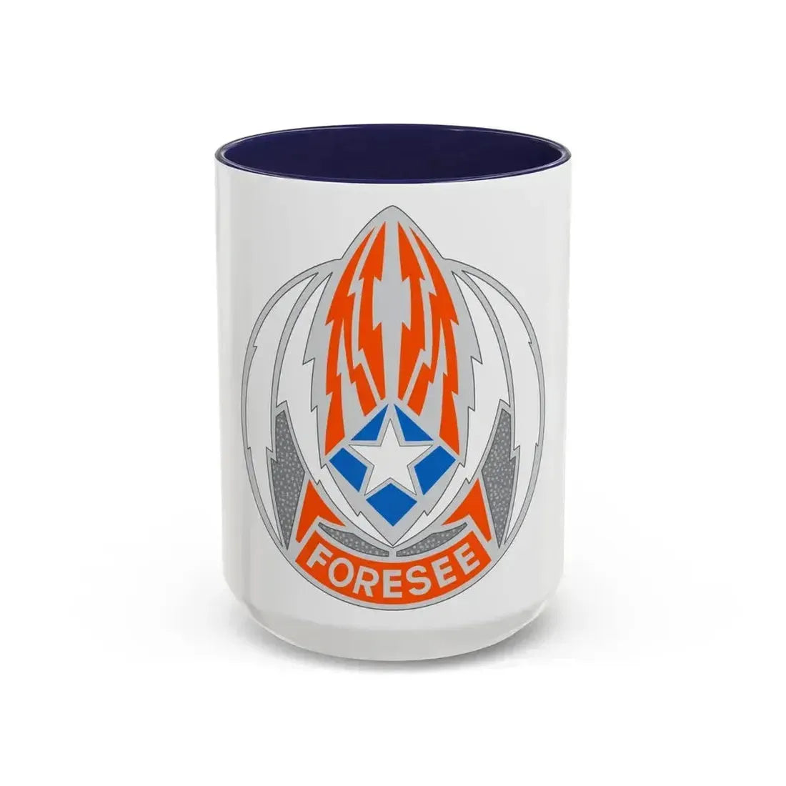 261 Signal Brigade 2 (U.S. Army) Accent Coffee Mug 15oz Navy - Go Mug Yourself
