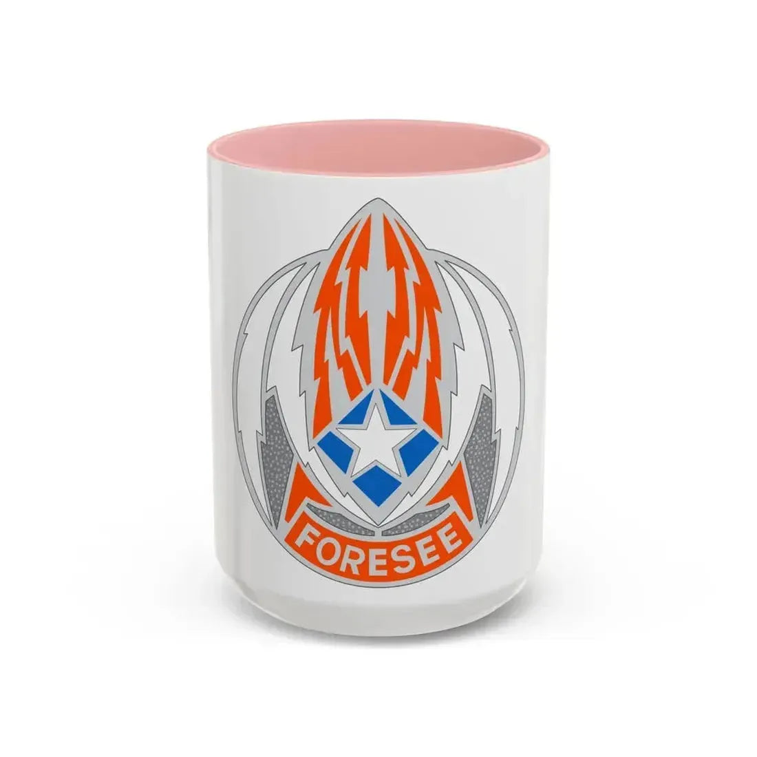 261 Signal Brigade 2 (U.S. Army) Accent Coffee Mug 15oz Pink - Go Mug Yourself