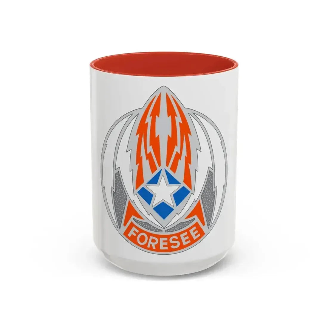 261 Signal Brigade 2 (U.S. Army) Accent Coffee Mug 15oz Red - Go Mug Yourself