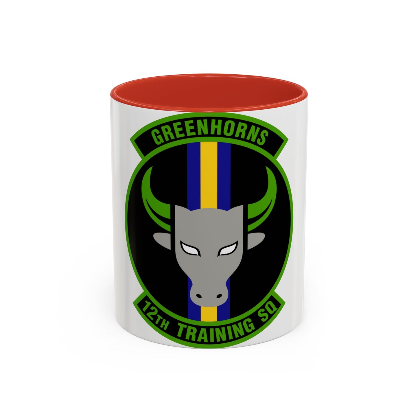 12 Training Sq AETC (U.S. Air Force) Accent Coffee Mug