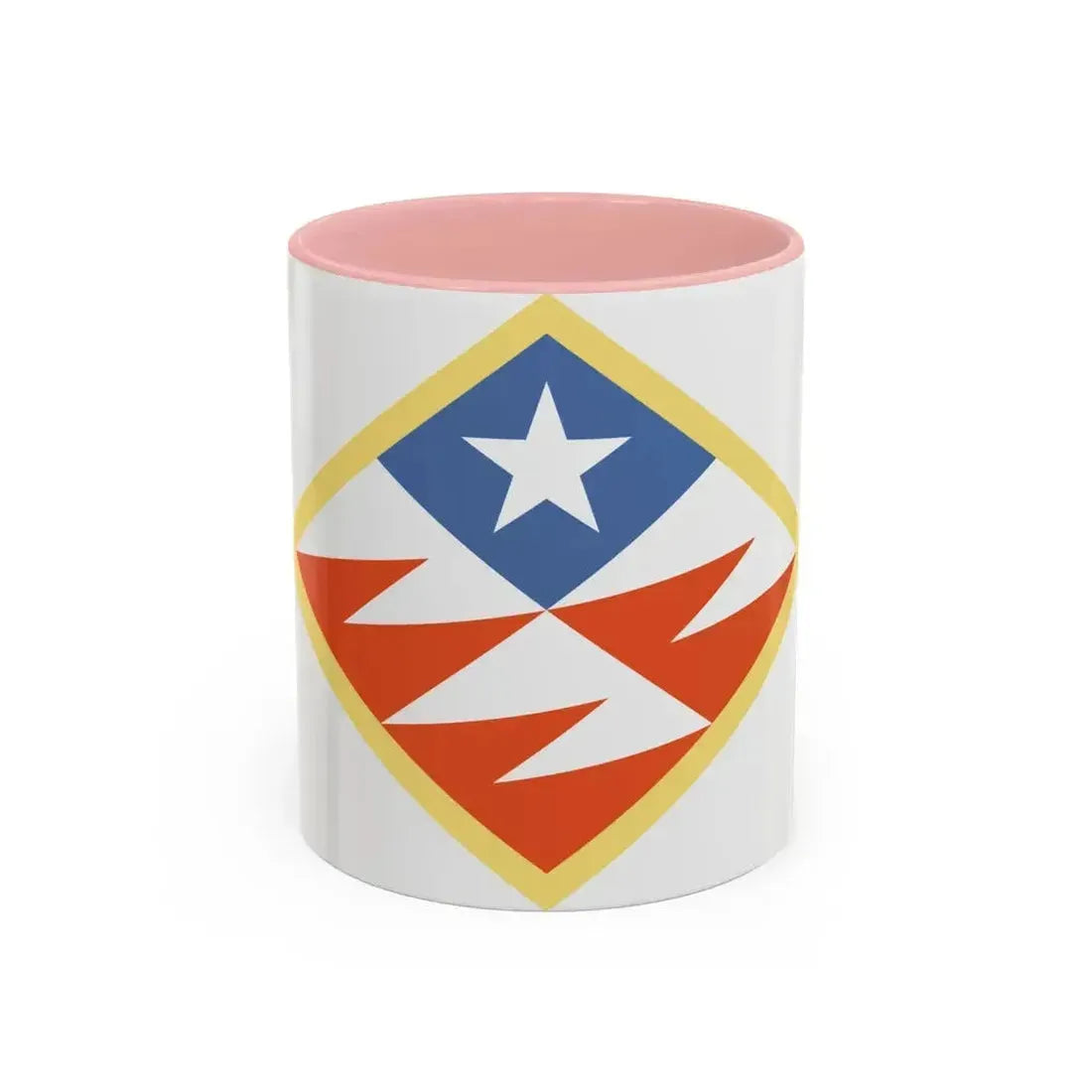 261st Theater Tactical Signal Brigade (U.S. Army) Accent Coffee Mug 11oz Pink - Go Mug Yourself
