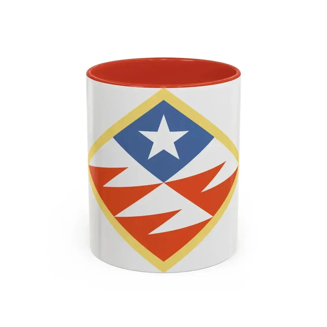 261st Theater Tactical Signal Brigade (U.S. Army) Accent Coffee Mug 11oz Red - Go Mug Yourself