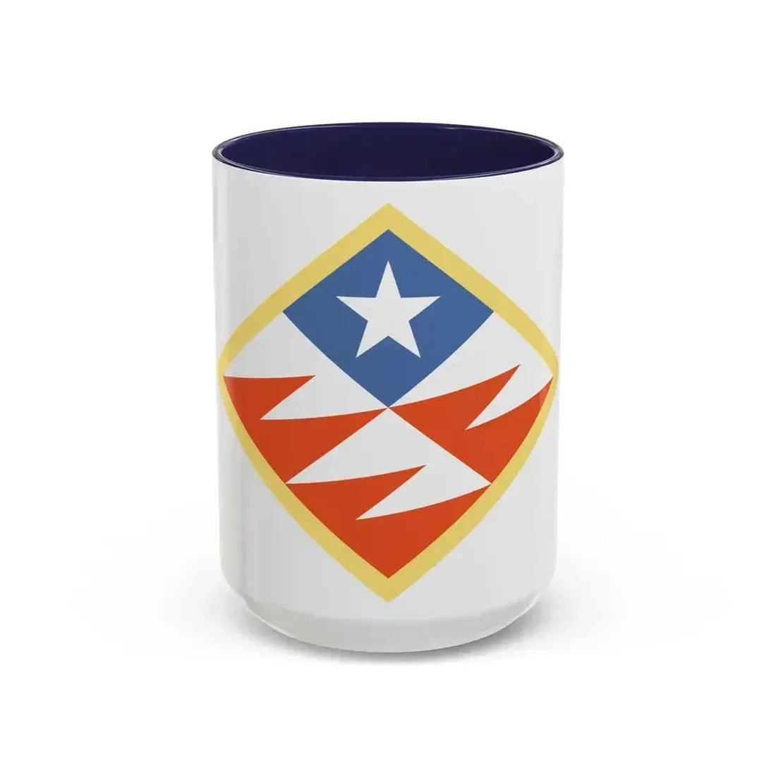 261st Theater Tactical Signal Brigade (U.S. Army) Accent Coffee Mug 15oz Navy - Go Mug Yourself