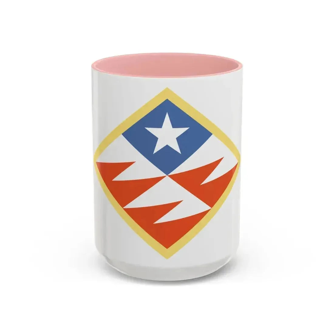 261st Theater Tactical Signal Brigade (U.S. Army) Accent Coffee Mug 15oz Pink - Go Mug Yourself