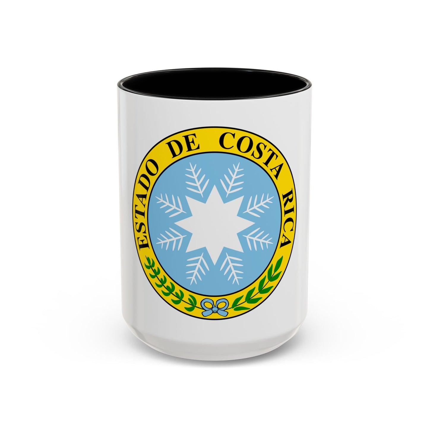 Coat of arms of Costa Rica (1840-1842) - Accent Coffee Mug