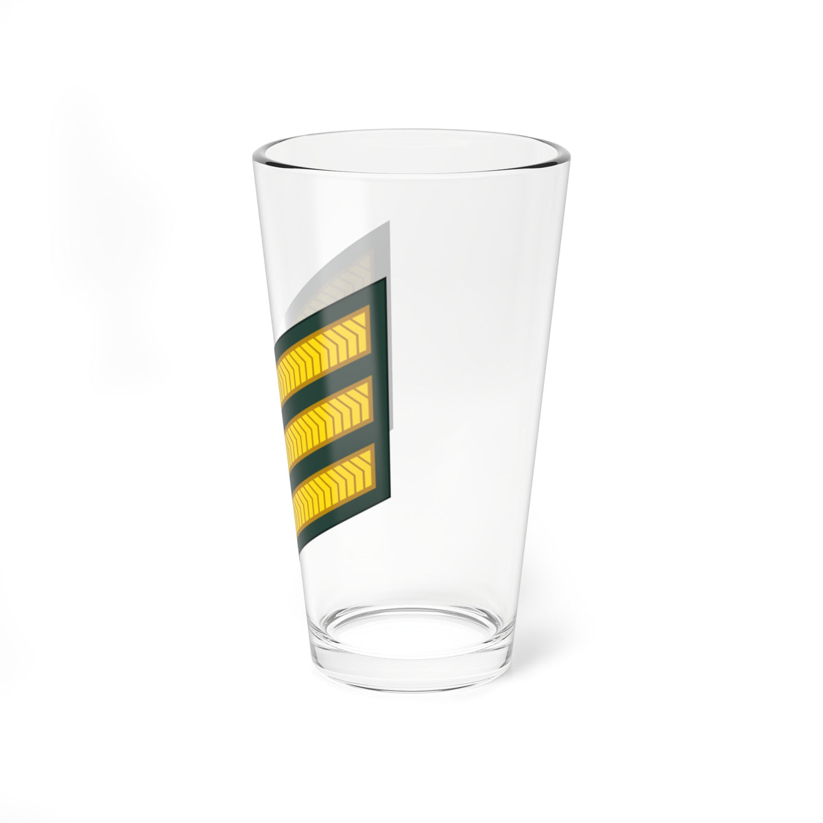 03 Tanzania Army SGT (Tanzania) (Military Rank) Pint Glass 16oz