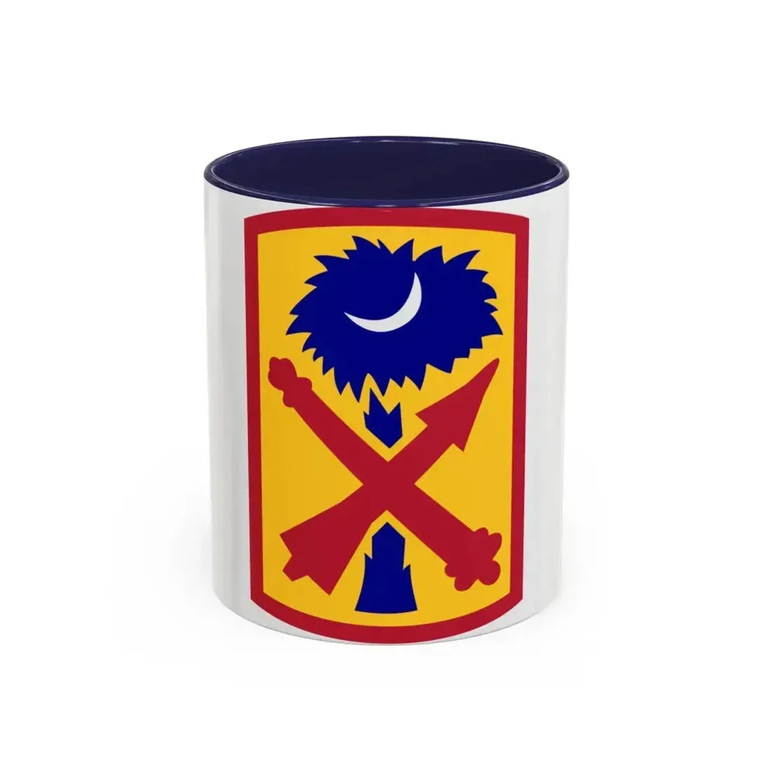 263rd Air and Missile Defense Command (U.S. Army) Accent Coffee Mug 11oz Navy - Go Mug Yourself