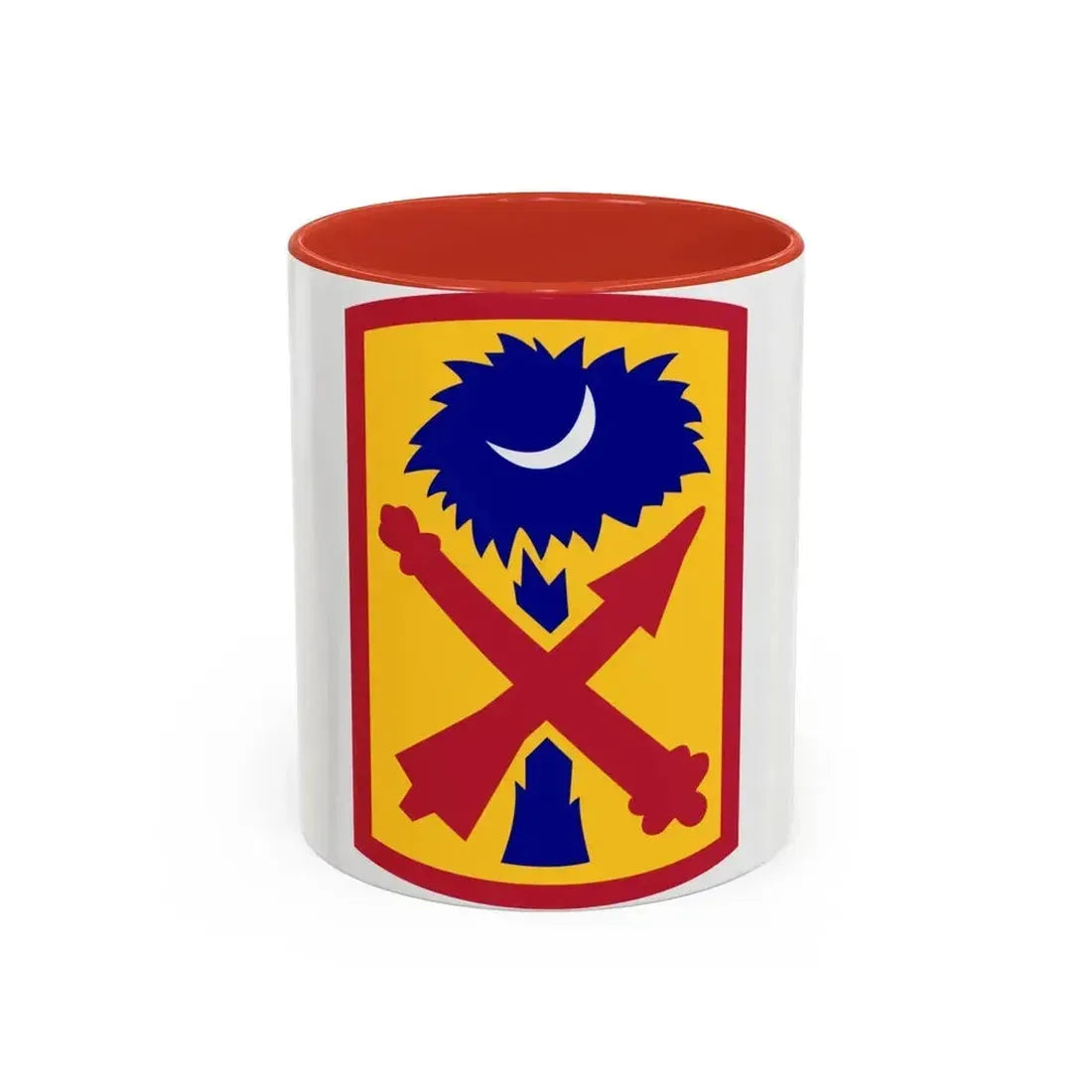 263rd Air and Missile Defense Command (U.S. Army) Accent Coffee Mug 11oz Red - Go Mug Yourself