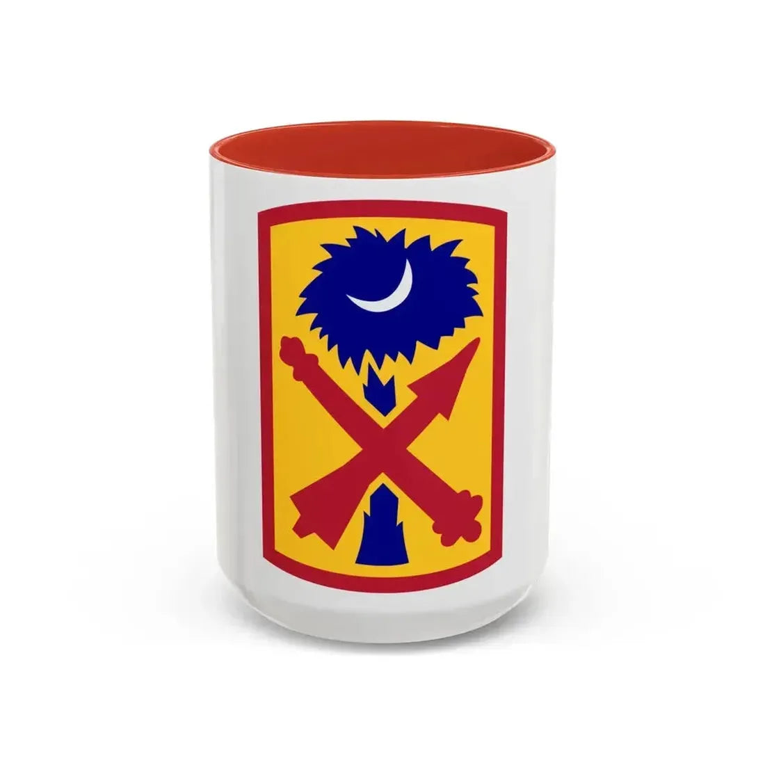 263rd Air and Missile Defense Command (U.S. Army) Accent Coffee Mug 15oz Red - Go Mug Yourself