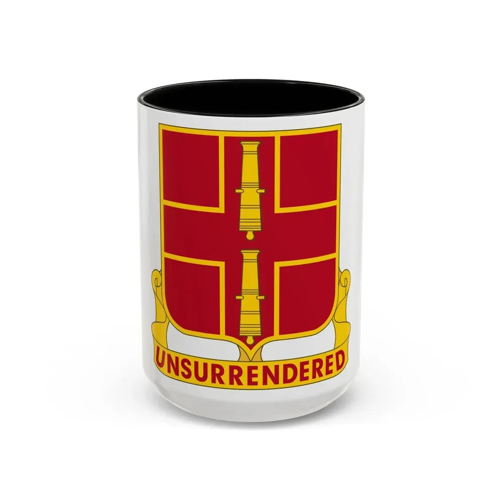 263rd Air Defense Artillery Regiment (U.S. Army) Accent Coffee Mug 15oz Black - Go Mug Yourself
