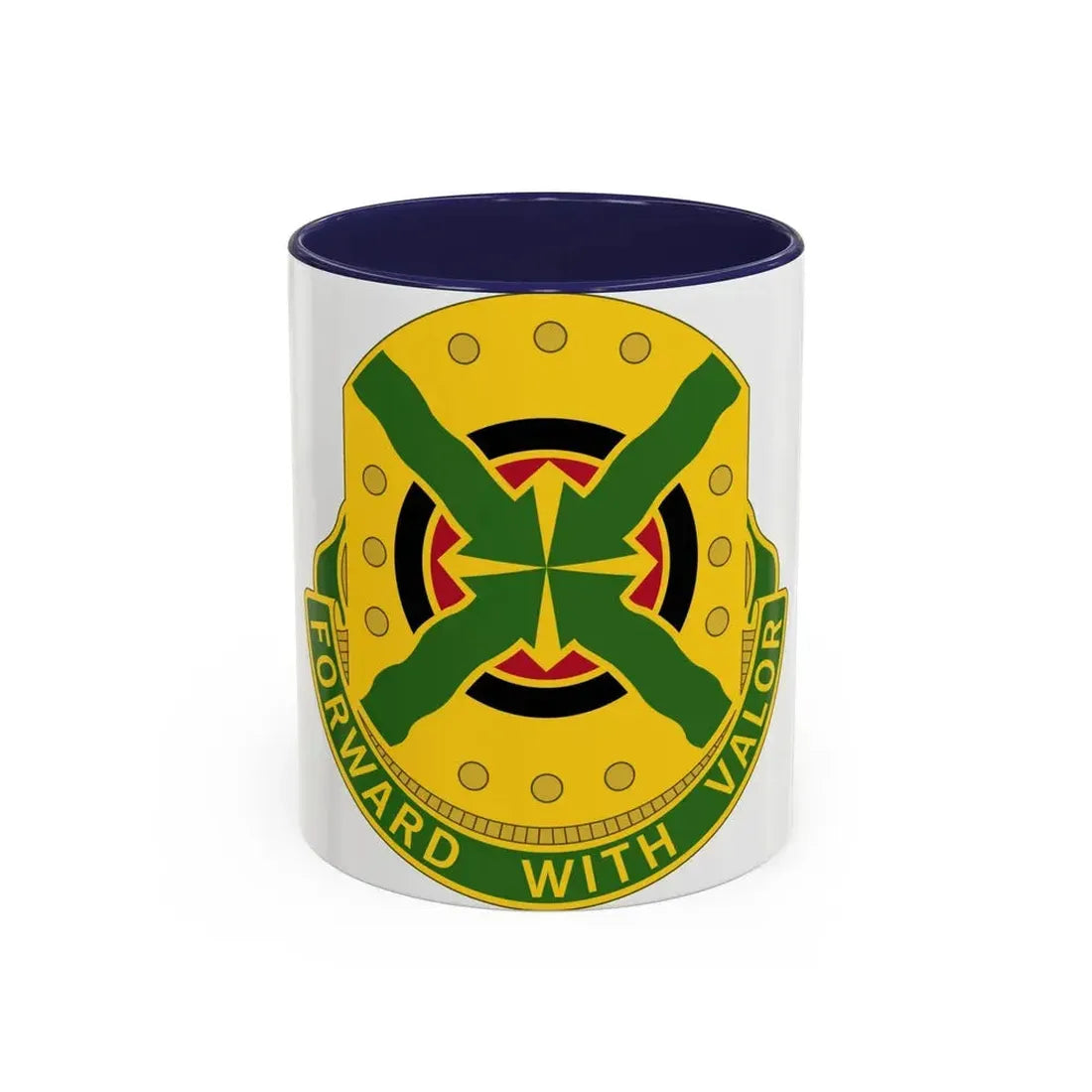 264 Engineer Group (U.S. Army) Accent Coffee Mug 11oz Navy - Go Mug Yourself