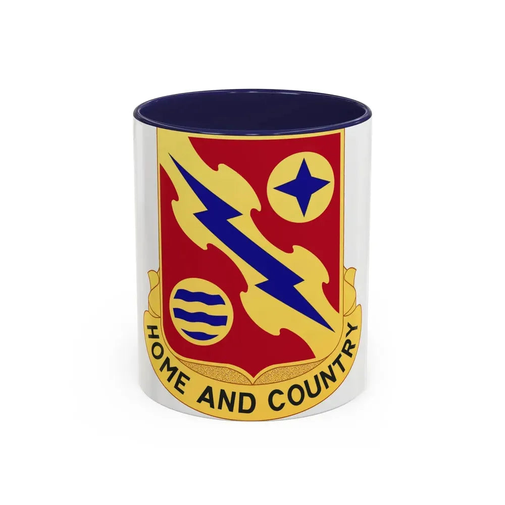 265th Air Defense Artillery Regiment (U.S. Army) Accent Coffee Mug 11oz Navy - Go Mug Yourself