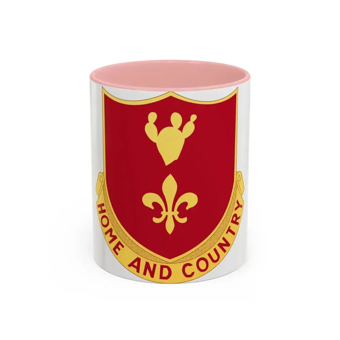 265th Artillery Regiment (U.S. Army) Accent Coffee Mug 11oz Pink - Go Mug Yourself