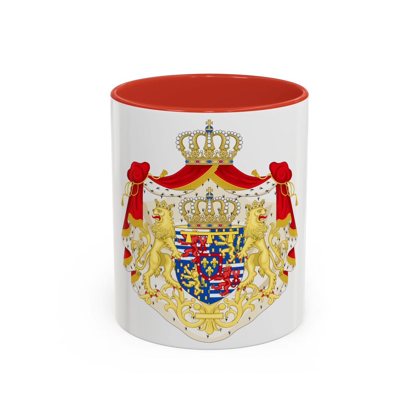 Greater coat of arms of the Hereditary Grand Duke of Luxembourg (2000) - Accent Coffee Mug