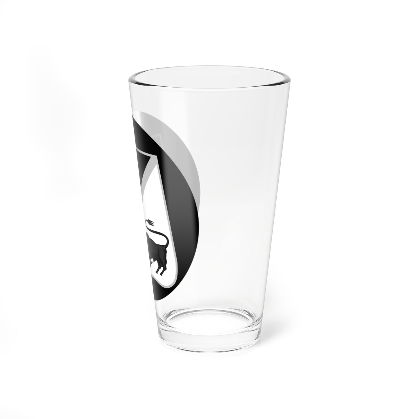 Emblem for the LIV-V-GHR (Denmark) (Coat of Arms) Pint Glass 16oz